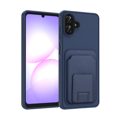 Galaxy A07 Kılıf Kartlıklı TPU Zore Bikart Kapak - 5