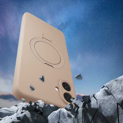 Galaxy A07 Kılıf M-safe Şarj Özellikli Standlı Zore Samara Kapak - 8