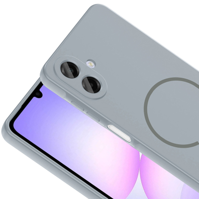 Galaxy A07 Kılıf M-safe Şarj Özellikli Zore Meta Kapak - 21