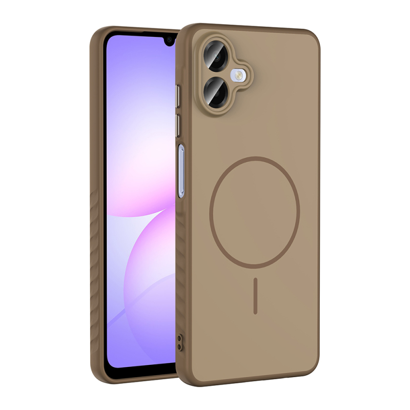 Galaxy A07 Kılıf M-safe Şarj Özellikli Zore Tea Kapak - 4