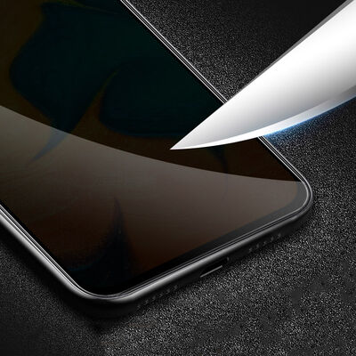 Galaxy A70 Zore New 5D Privacy Temperli Ekran Koruyucu - 5