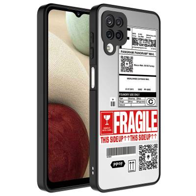 Galaxy A12 Case Mirror Patterned Camera Protected Glossy Zore Mirror Cover - 6