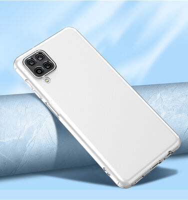 Galaxy A12 Case Zore Kamera Korumalı Süper Silikon Cover - 3