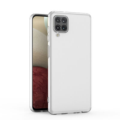 Galaxy A12 Case Zore Kamera Korumalı Süper Silikon Cover - 4