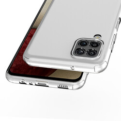 Galaxy A12 Case Zore Kamera Korumalı Süper Silikon Cover - 5