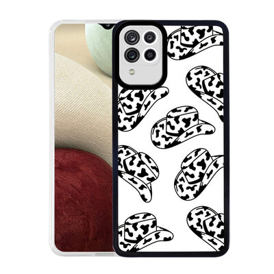Galaxy A12 Case Zore M-Fit Patterned Cover - 7