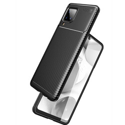 Galaxy A12 Case Zore Negro Silicon Cover - 5