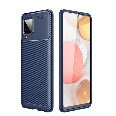Galaxy A12 Case Zore Negro Silicon Cover - 3