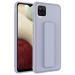 Galaxy A12 Case Zore Qstand Cover - 1