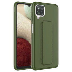 Galaxy A12 Case Zore Qstand Cover - 6