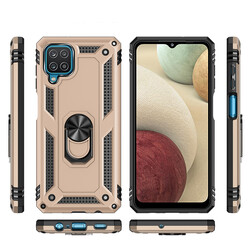 Galaxy A12 Case Zore Vega Cover - 9