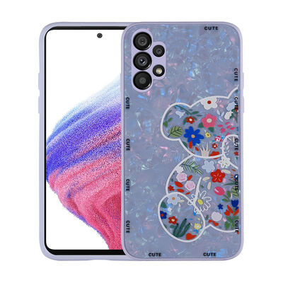 Galaxy A13 4G Case Patterned Hard Silicone Zore Mumila Cover - 6