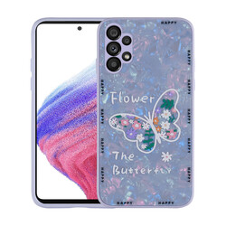 Galaxy A13 4G Case Patterned Hard Silicone Zore Mumila Cover - 5