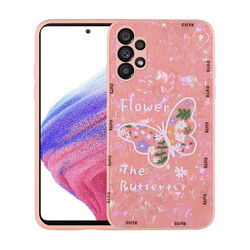 Galaxy A13 4G Case Patterned Hard Silicone Zore Mumila Cover - 3