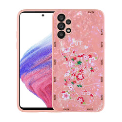 Galaxy A13 4G Case Patterned Hard Silicone Zore Mumila Cover - 4