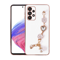 Galaxy A13 4G Case With Hand Strap Camera Protection Zore Taka Silicone Cover - 5