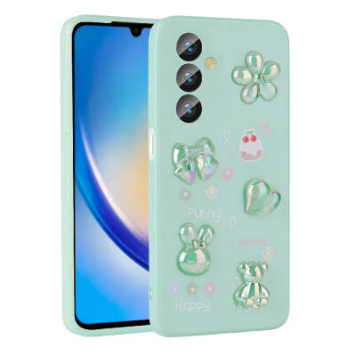 Galaxy A14 5G Case Relief Figured Shiny Zore Toys Silicone Cover - 7