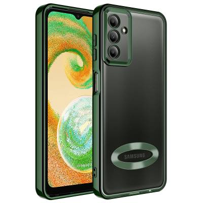 Galaxy A14 Case Camera Protected Zore Omega Cover Showing Logo - 10