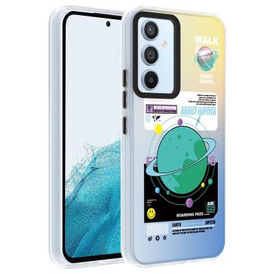 Galaxy A14 Case Patterned Zore Dragon Hard Cover - 5