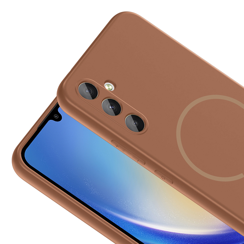 Galaxy A14 Case Zore Meta Cover with M-safe Charging Feature - 17