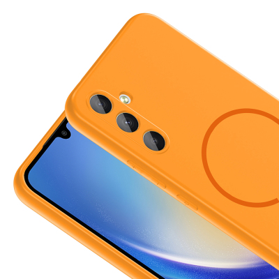 Galaxy A14 Case Zore Meta Cover with M-safe Charging Feature - 18