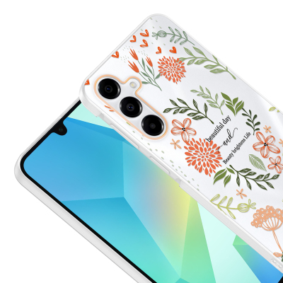 Galaxy A14 Kılıf Kamera Korumalı Desenli Zore Klip Kapak - 12