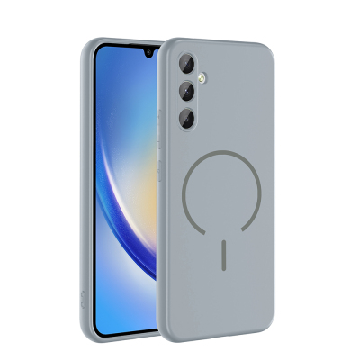 Galaxy A14 Kılıf M-safe Şarj Özellikli Zore Meta Kapak - 8