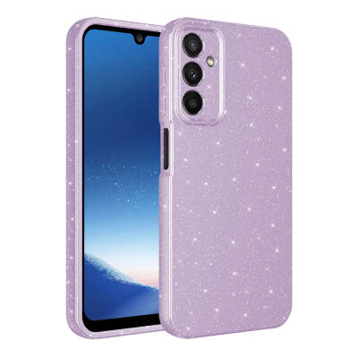 Galaxy A15 Case Camera Protected Silvery Luxury Zore Koton Cover - 2