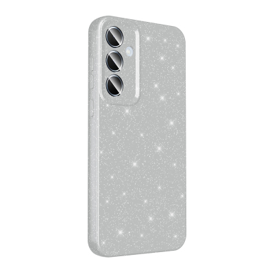 Galaxy A15 Case Camera Protected Silvery Luxury Zore Koton Cover - 12