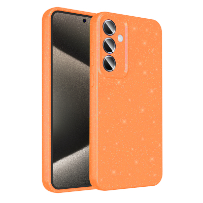 Galaxy A15 Case Camera Protected Silvery Luxury Zore Koton Cover - 7