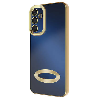 Galaxy A15 Case Camera Protection Zore Omega Cover Showing Logo - 8