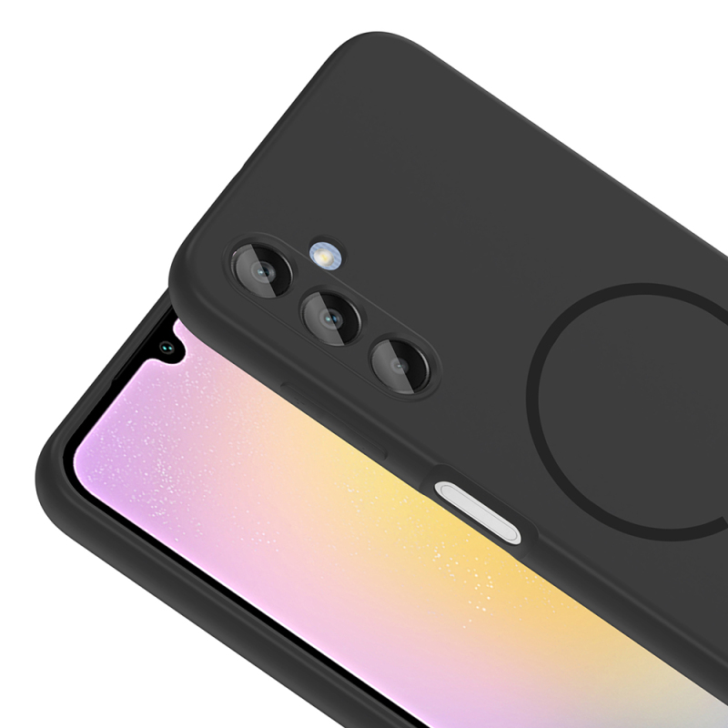 Galaxy A15 Case Zore Meta Cover with M-safe Charging Feature - 22