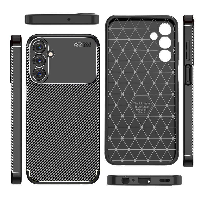 Galaxy A15 Case Zore Negro Silicone Cover - 4