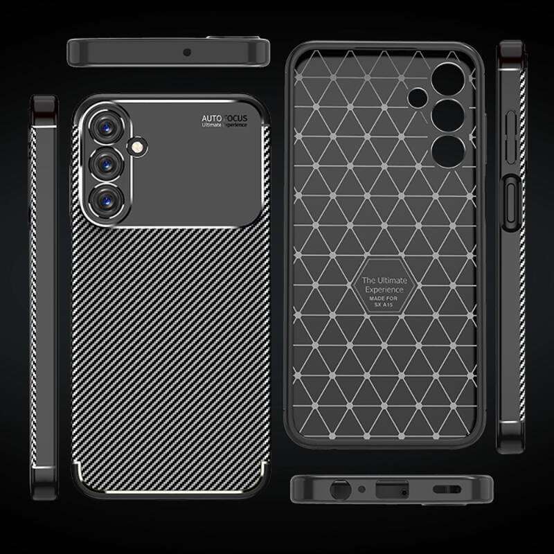 Galaxy A15 Case Zore Negro Silicone Cover - 5