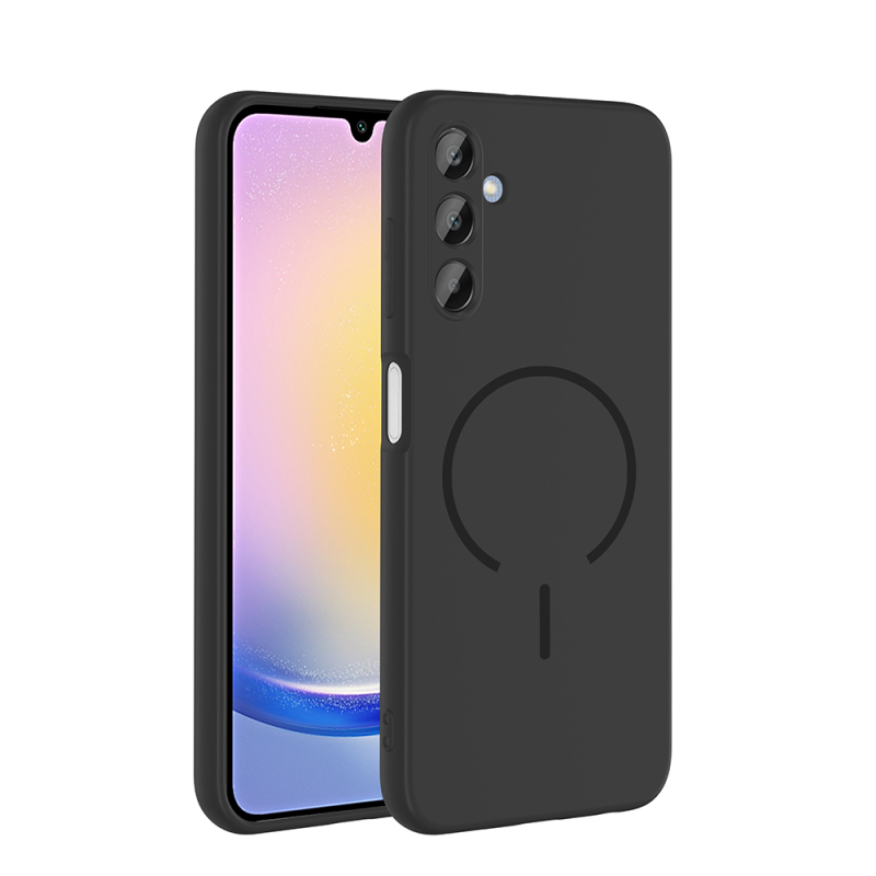 Galaxy A15 Kılıf M-safe Şarj Özellikli Zore Meta Kapak - 4