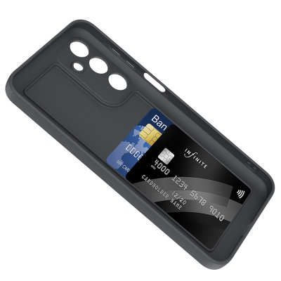 Galaxy A16 Case Camera Protection Card Holder Zore Vitra Cover - 13
