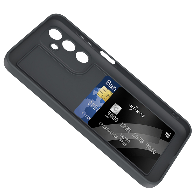 Galaxy A16 Case Camera Protection Card Holder Zore Vitra Cover - 13