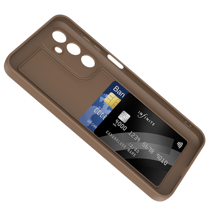 Galaxy A16 Case Camera Protection Card Holder Zore Vitra Cover - 17
