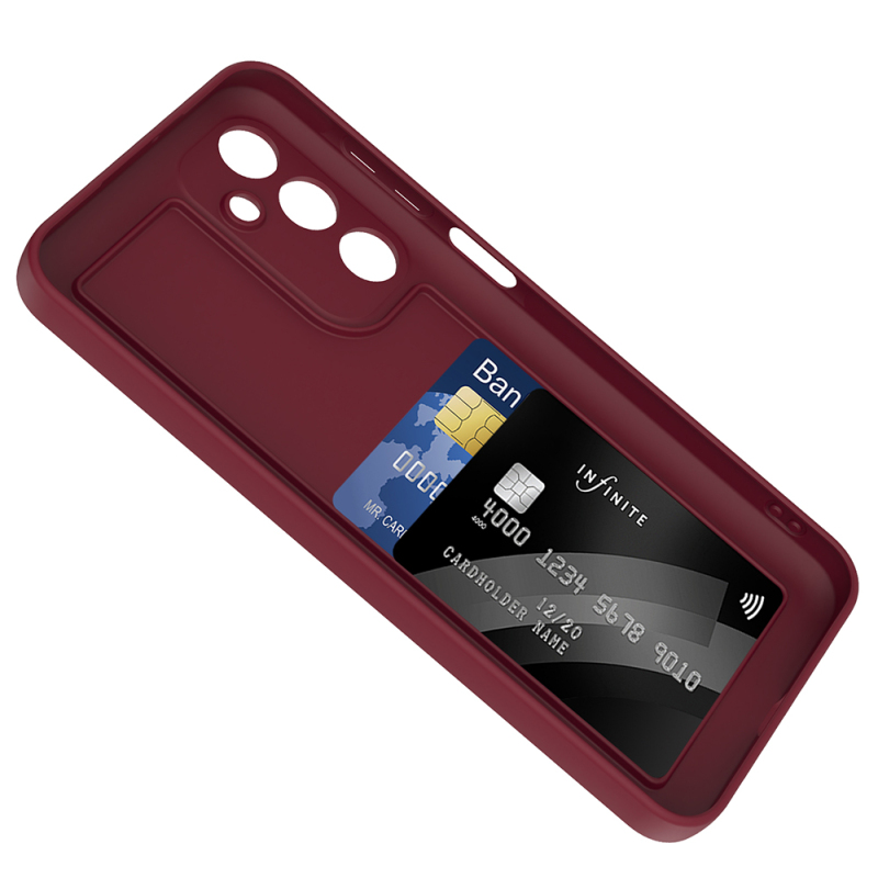 Galaxy A16 Case Camera Protection Card Holder Zore Vitra Cover - 19