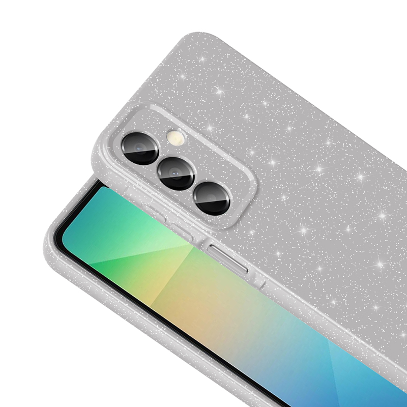Galaxy A16 Case Camera Protection Glitter Luxury Zore Koton Cover - 7