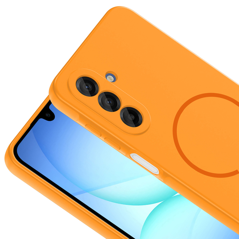 Galaxy A16 Case M-safe Charging Feature Zore Meta Cover - 20