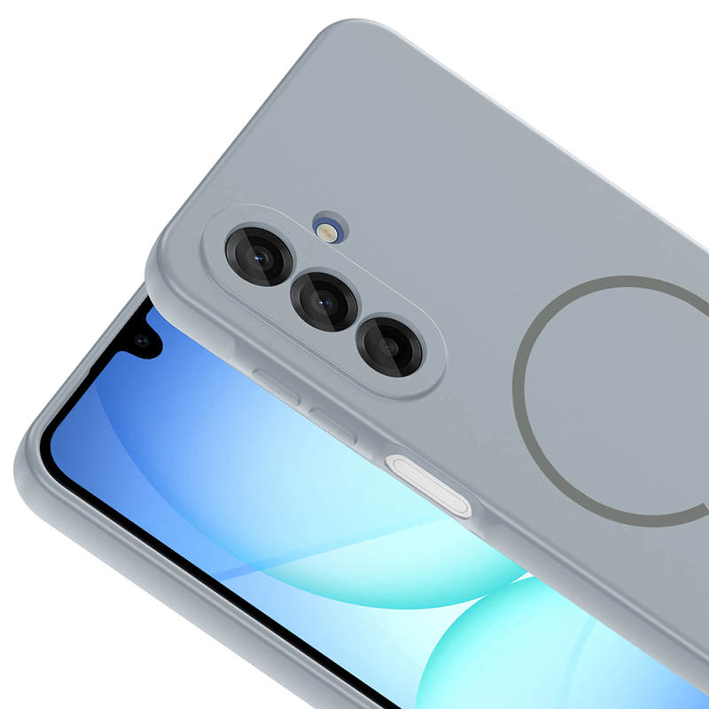 Galaxy A16 Case M-safe Charging Feature Zore Meta Cover - 21