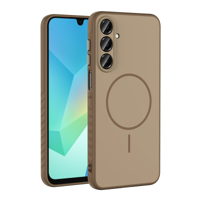 Galaxy A16 Case M-safe Charging Feature Zore Tea Cover - 1