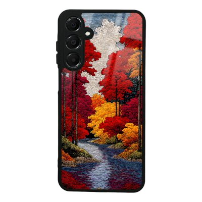 Galaxy A16 Case with Camera Protection, Patterned Zore Lusi Cover - 1