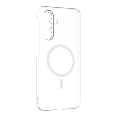 Galaxy A17 Camera Protected M-Safe Charging Transparent Zore London Hard PC Case - 3