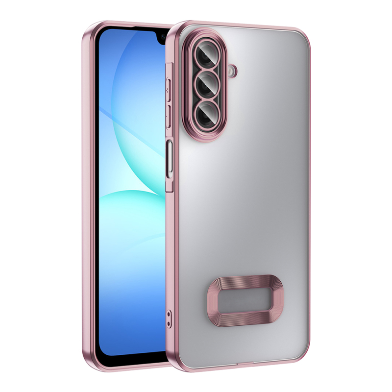 Galaxy A17 Case Camera Protection Logo Showing Zore Omega Cover - 7