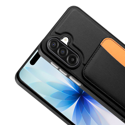 Galaxy A17 Case Card Holder Zore X-Card Silicone Cover - 16