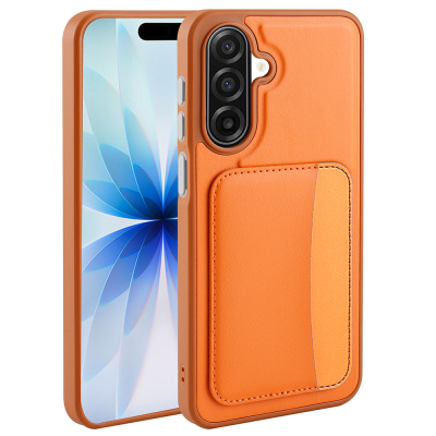 Galaxy A17 Case Card Holder Zore X-Card Silicone Cover - 5
