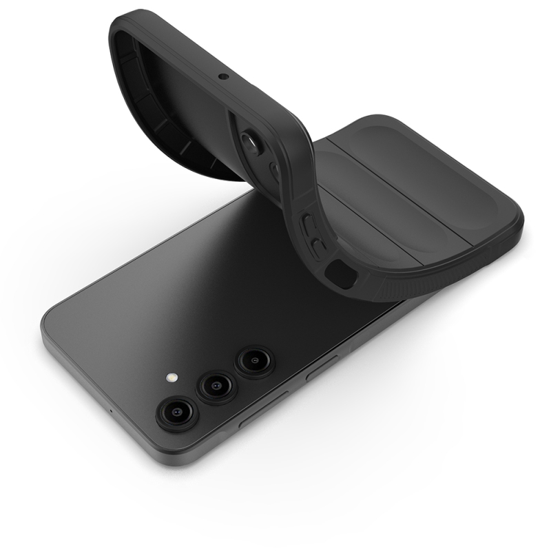 Galaxy A17 Case Flexible TPU Hollow Back Surface Design Zore Ethnic Silicone Cover - 24