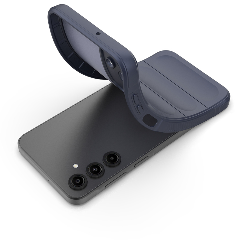 Galaxy A17 Case Flexible TPU Hollow Back Surface Design Zore Ethnic Silicone Cover - 26